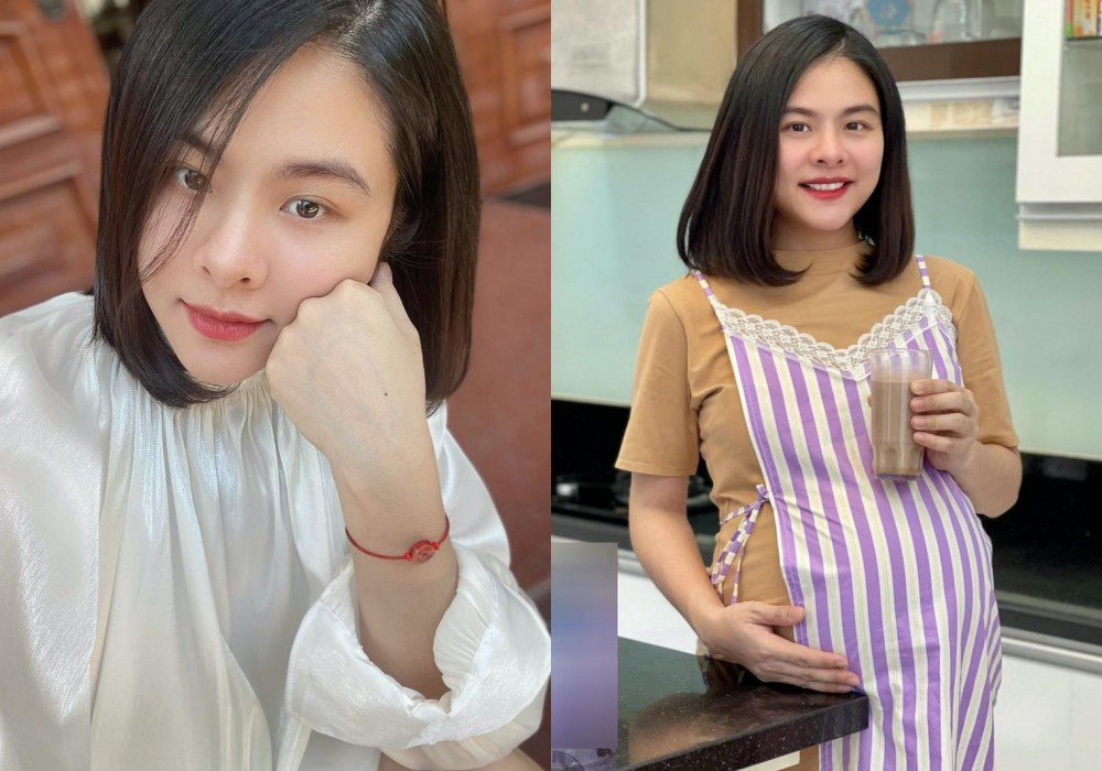 Bầu song thai khiến Vân Trang nôn ói nhiều đến mức lở cả miệng.