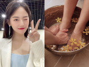 Làm đẹp - Nữ diễn viên giảm 8kg nhờ ngâm chân trong 1 tuần, thực hiện đúng lúc này càng tăng đốt mỡ, da dẻ láng mịn