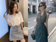 3 kiểu váy denim đẹp giúp giảm béo cho mùa hè, chị em dễ dàng kéo chân và gọt thon vóc dáng