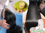 Làm đẹp - Ít người biết thêm thứ này vào tóc khi gội đầu, sau 7 ngày tóc trở nên đen dày, bóng mượt lại bớt rụng