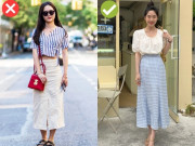 Thời trang - Cao chưa đến 1m60, người khác diện chân váy dài thì cao nhưng bạn chỉ "một mẩu": Nhìn vào 4 điểm này sẽ rõ