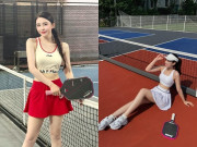 Thời trang - "Sàn diễn thời trang" Pickleball: Đại chiến váy siêu ngắn của các người đẹp