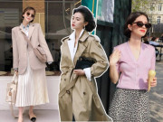 Thời trang - 3 cách phối áo khoác với váy để xinh đẹp suốt mùa thu, dù cao ráo hay thấp bé mặc đều đẹp, tôn dáng