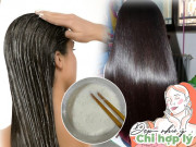 Đẹp - Nhà thừa bột mì, chị em đem pha với thứ này gội đầu, sau 3 ngày tóc không bết mà còn bóng khỏe
