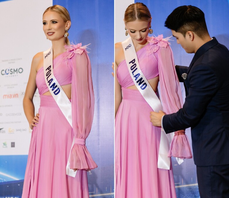 9. Miss Cosmo Poland (Ba Lan) Weronika Helena Kietlińska.