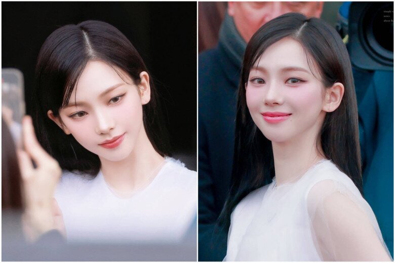 Cô nàng có làn da đẹp mịn màng khiến nhiều chị em ngưỡng mộ.