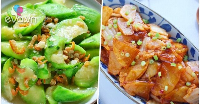 5 món rau xào cực đơn giản, dễ làm đậm đà trôi cơm cho những ngày sau bão