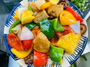 Bếp Eva - Chả cá chay xào chua ngọt vừa ngon lại lạ miệng của mẹ đảm Sài Gòn