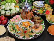 Bếp Eva - Gợi ý mâm cỗ mặn cúng Rằm tháng 7 đầy đủ, ngon miệng, đẹp mắt để cầu may