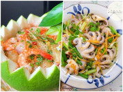 Bếp Eva - 8 món nộm gỏi tươi ngon, thanh mát, giải ngán cho cả nhà sau dịp Rằm ăn nhiều thịt cá