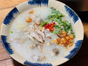 Bếp Eva - Cách nấu cháo gà nấm rơm thơm ngon, bổ dưỡng cho bữa sáng