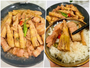 Bếp Eva - Ba chỉ kho mắm ruốc, lại thêm loại rau này vào đậm đà, ngon mê của mẹ đảm Sài Gòn