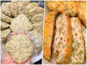 Bếp Eva - Cách làm chả cốm thơm ngon, dẻo trong giòn ngoài như gói trọn cả mùa thu trong từng miếng chả