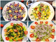 Bếp Eva - Mẹ đảm gợi ý cách làm 8 món salad tươi mát, thơm ngon giải ngán cho dịp nghỉ lễ