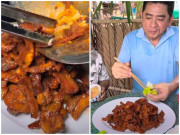 Bếp Eva - Diễn viên Huỳnh Anh Tuấn làm món nọng heo chiên giòn xóc chua cay ăn đã miệng, phát hiện nam tài tử hay làm đồ nhậu nhâm nhi