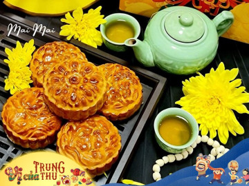 Cách làm bánh Trung thu nướng thập cẩm vừa ngon lại dễ thực hiện của mẹ đảm Hà Nội, chị em hãy thử ngay