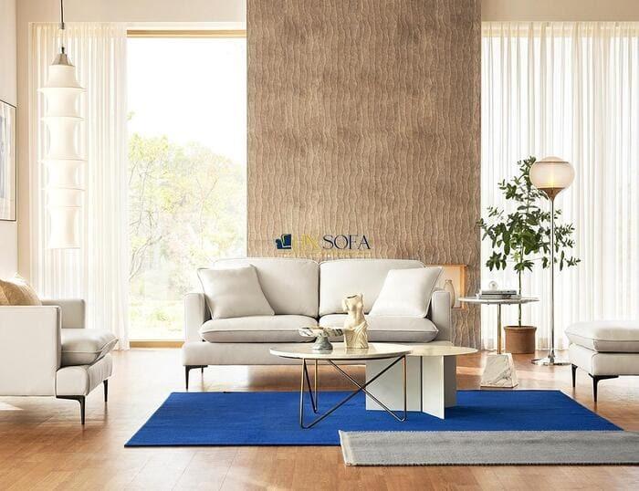 Một bộ sofa cao cấp hài hòa với phòng khách sẽ tôn lên thẩm mỹ cho căn phòng