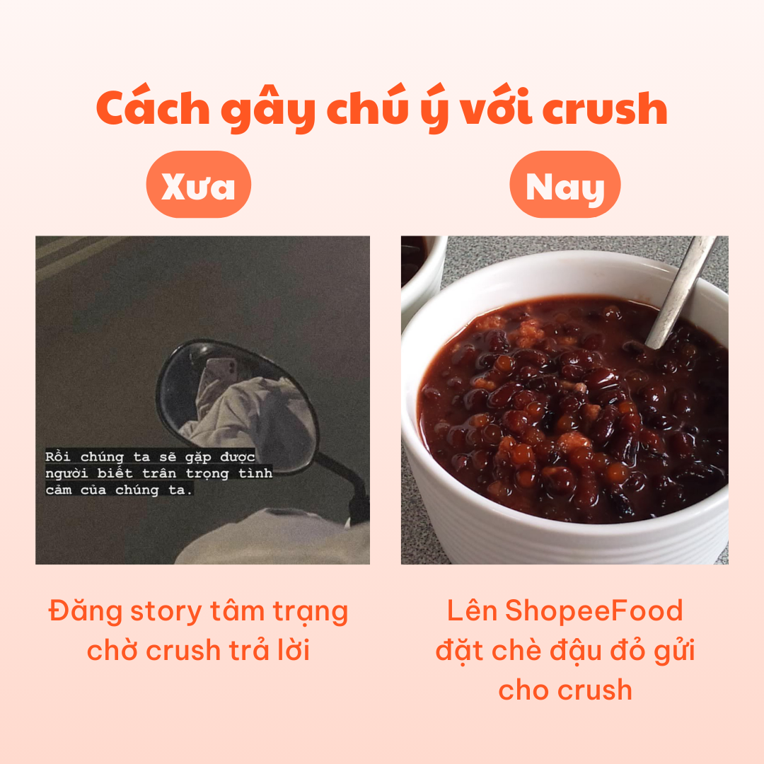 Ngồi im tình yêu sẽ tới… với người khác, hãy lên ShopeeFood đặt chè đậu đỏ gửi cho crush ngay trong ngày 8.8 - vừa nhận ưu đãi 0 đồng, vừa thêm cơ hội “thành đôi”.