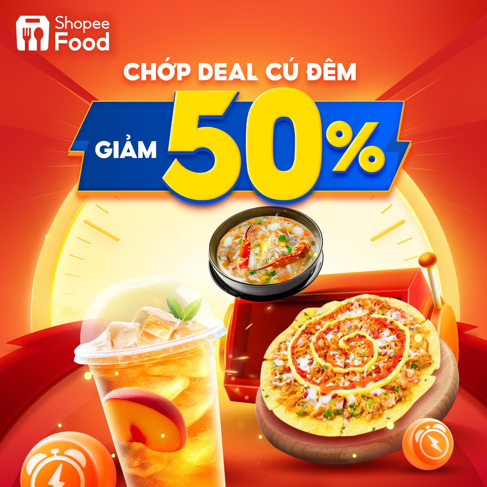 Ăn đêm ngon - bổ - rẻ cùng ShopeeFood, hội foodie đừng quên truy cập mục Flash Sale vào khung 21H - 24H từ hôm nay đến hết ngày 29.9 nhé!