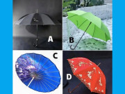 Eva tám - Trắc nghiệm tâm lý: Bạn nghĩ chiếc ô nào hợp với mình nhất?