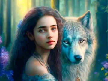 Trắc nghiệm tâm lý: Bức tranh người đẹp và chó sói nào ấn tượng nhất với bạn?