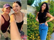 Giải trí - Con gái út Hồng Đào chân dài miên man, căng đầy sức sống làm "mẹ ngắm cả đời không chán"