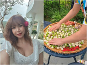 Bếp Eva - Vợ Mạnh Trường phơi cà một nắng ở biệt thự, lên mâm toàn món dân dã mà ăn gì cũng thấy ngon