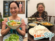 Bếp Eva - NSND Lê Khanh hiếm hoi khoe nấu món đặc sản, nhìn nụ cười của mẹ ruột nổi tiếng mà ấm lòng