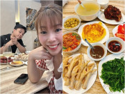 Bếp Eva - Vợ Hồng Đăng khoe mâm cơm ngon nhưng chỉ ăn ớt, nam diễn viên liền bình luận