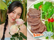 Bếp Eva - Sau thời gian phải vào viện nhiều, MC Mai Ngọc chăm nấu ăn tại nhà: Ăn thế này để đẹp, khỏe hơn