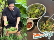 Bếp Eva - "Ông chú độc thân" của showbiz Việt ăn cơm bằng thau khiến bạn bè bình luận rôm rả