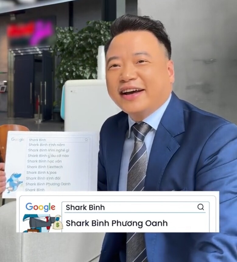 Vị Chủ tịch 8x cười tươi khi nhắc đến vợ trẻ.