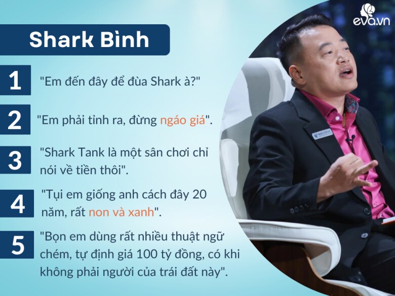 Sự khéo léo của shark bình gần đâycá mập phũ nhất tránh búa rìu dư luận khi nói về tài sản - 2