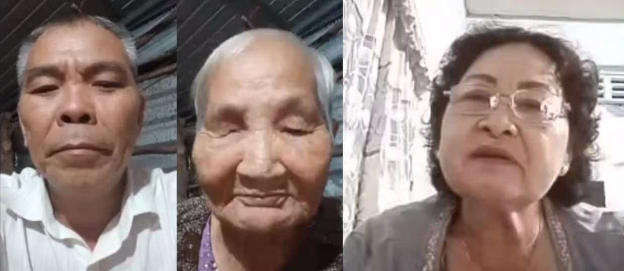 Chú Quang, bà Sáu và cô Út đã nói chuyện với nhau.