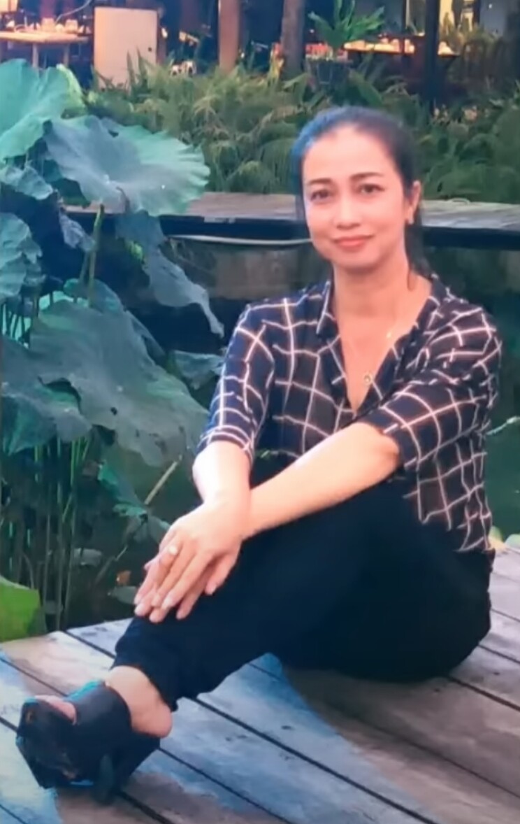 Cô Chiêu khi còn trẻ. 