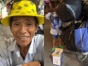 Tin tức - Thấy ông cụ nhặt ve chai đứng ngoài cửa lúc nửa đêm, hành động của nhóm bạn trẻ khiến ai xem cũng ấm lòng