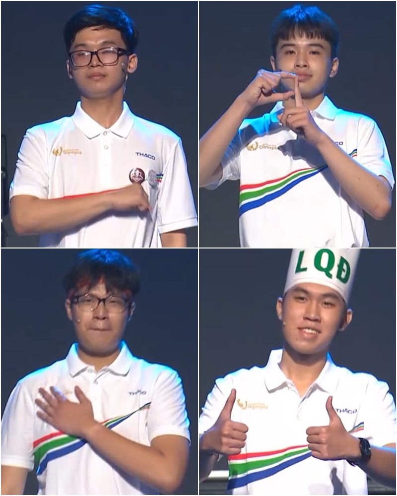 Các thí sinh của cuộc thi tuần 2 tháng 3 quý 4.