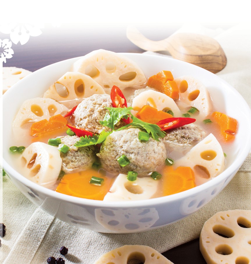 Các món ăn từ ngó sen rất tốt cho sức khỏe. 