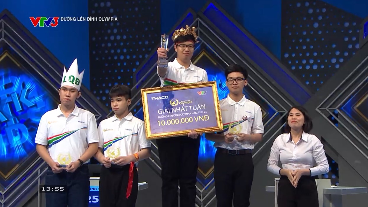 Hoàng Tùng giành chiến thắng chung cuộc.