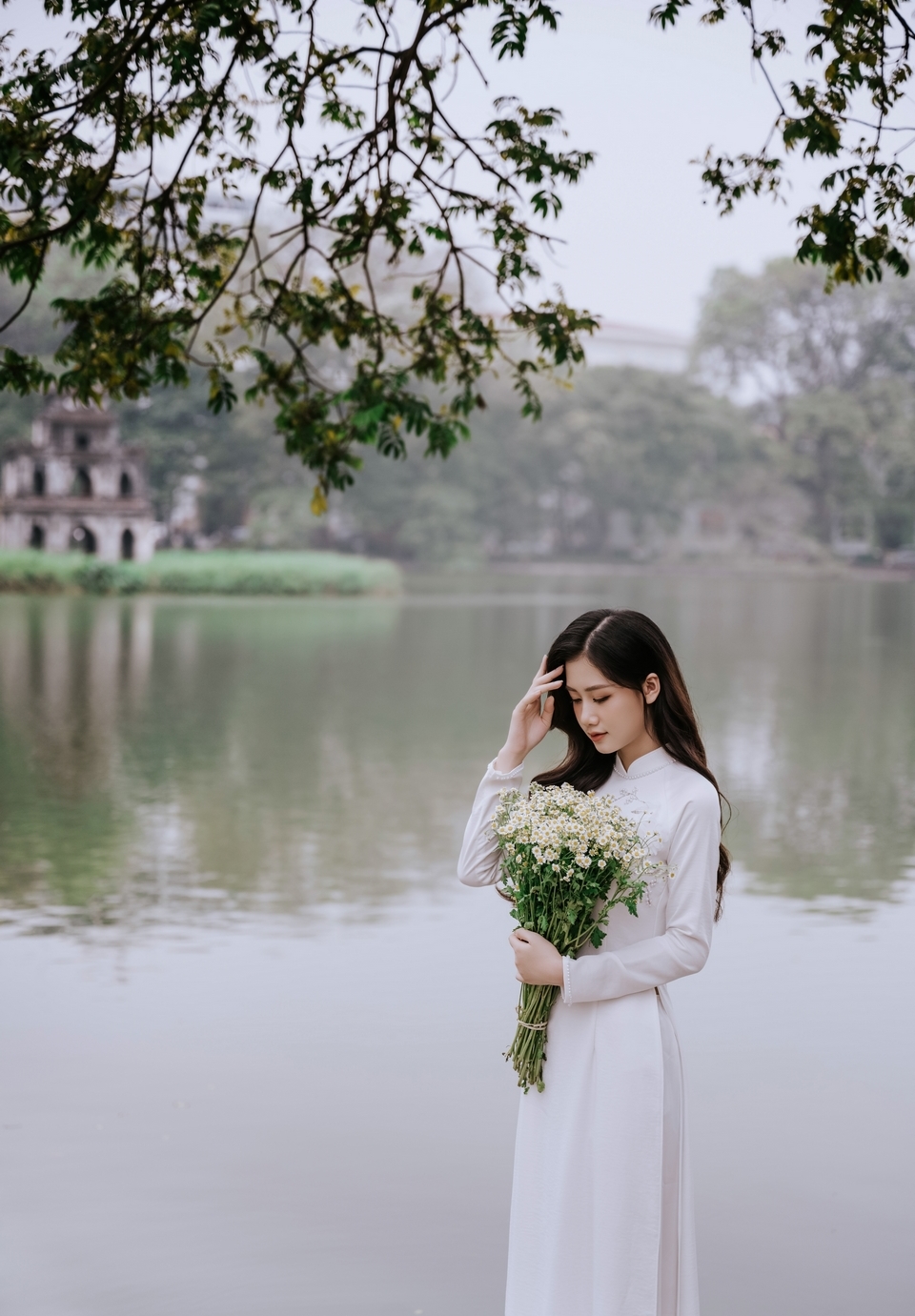 Đến Hồ Gươm, lúc nào cũng có ảnh đẹp cho bạn. 