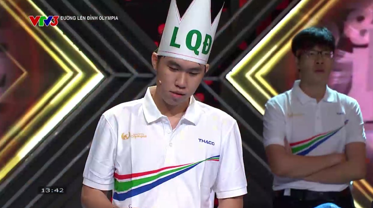 Cũng chọn gói câu hỏi 20-20-20, Hữu Huy là người Về đích thứ 3 với 1 câu trả lời đúng. Hoài Nam đã đưa ra 1 đáp chính xác trong phần thi của Hữu Huy và lấy đi 20 điểm. Hữu Huy kết thúc phần thi với 140 điểm. 