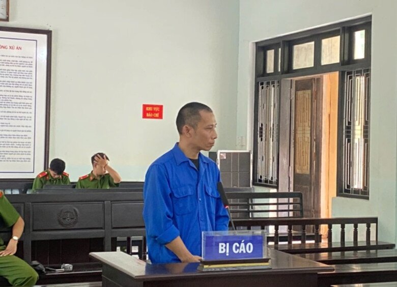 Hồ Quốc Bảo tại phiên toà.