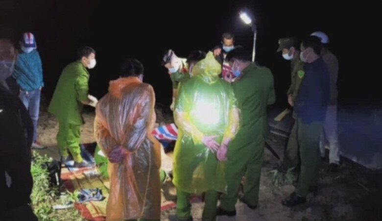 Nơi phát hiện thi thể chưa rõ lai lịch.