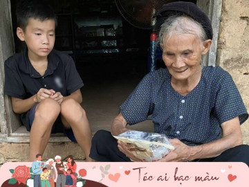 Vu lan về nhắc nhớ có người bà 80 tuổi nuôi cháu mồ côi, ước sống từng ngày để nhìn cháu lớn thêm một chút