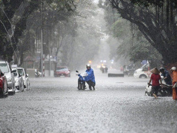 Sau bão Yagi, mưa lớn ở Bắc Bộ kéo dài đến bao giờ?