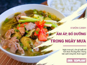 Clip Eva - 4 bát canh bổ dưỡng, ấm lòng, xua tan mọi buồn phiền sau ngày mưa gió