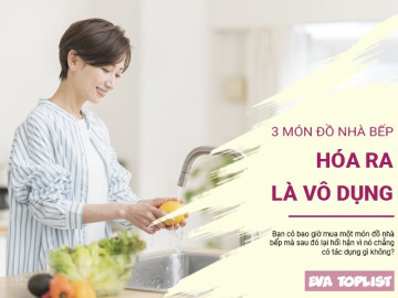 3 món đồ nhà bếp khiến nhiều người mua xong mới thấy thật vô dụng