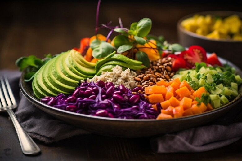 A Typical "Rainbow" Meal