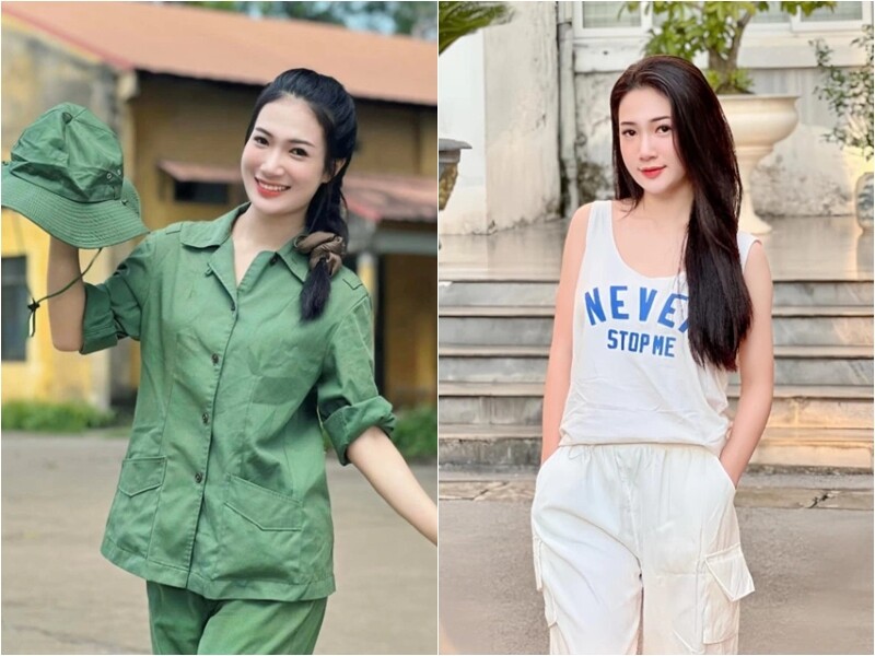 Đời thường, nữ sinh Bắc Ninh được đánh giá cao về gu thời trang trẻ trung, hiện đại, phù hợp với lứa tuổi. Không cần trang điểm quá cầu kỳ, cô vẫn thu hút người đối diện nhờ nhan sắc ngọt ngào và nụ cười rạng rỡ. 