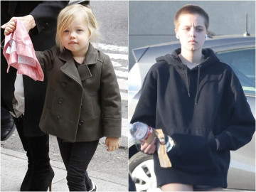Ái nữ nhà sao thích làm con trai: Shiloh Jolie-Pitt hồi nhỏ xinh như thiên thần, càng lớn càng nam tính khó cưỡng